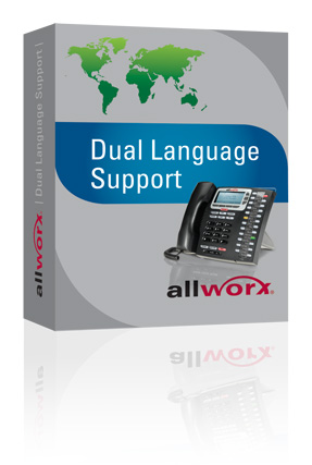 Allworx Dual Language Support Software